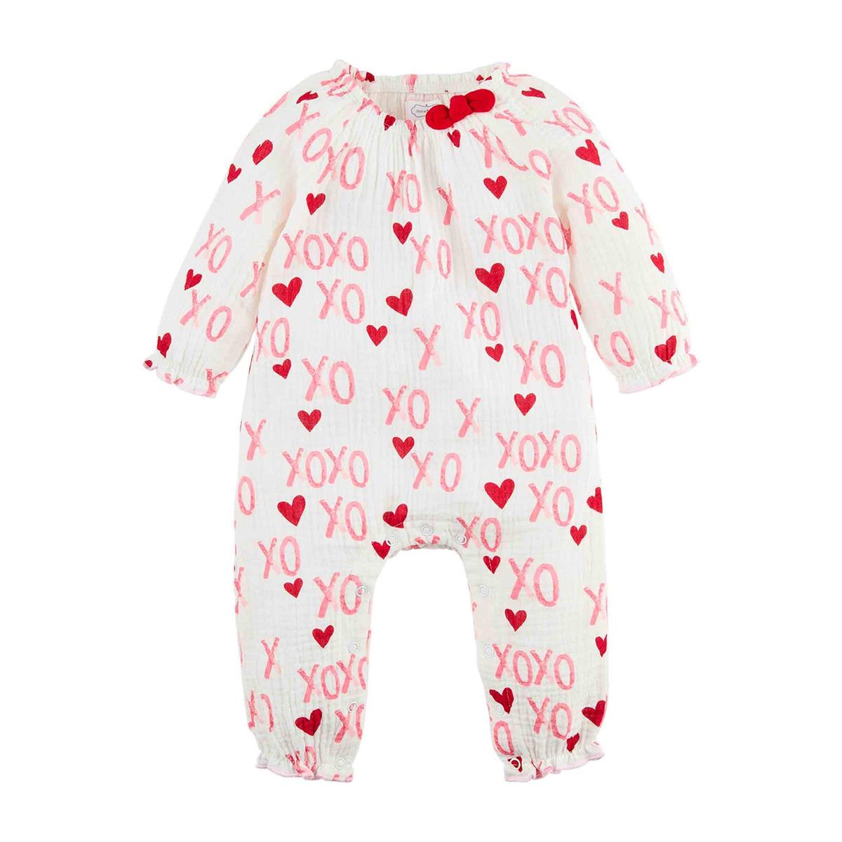 Pink XOXO Onesie