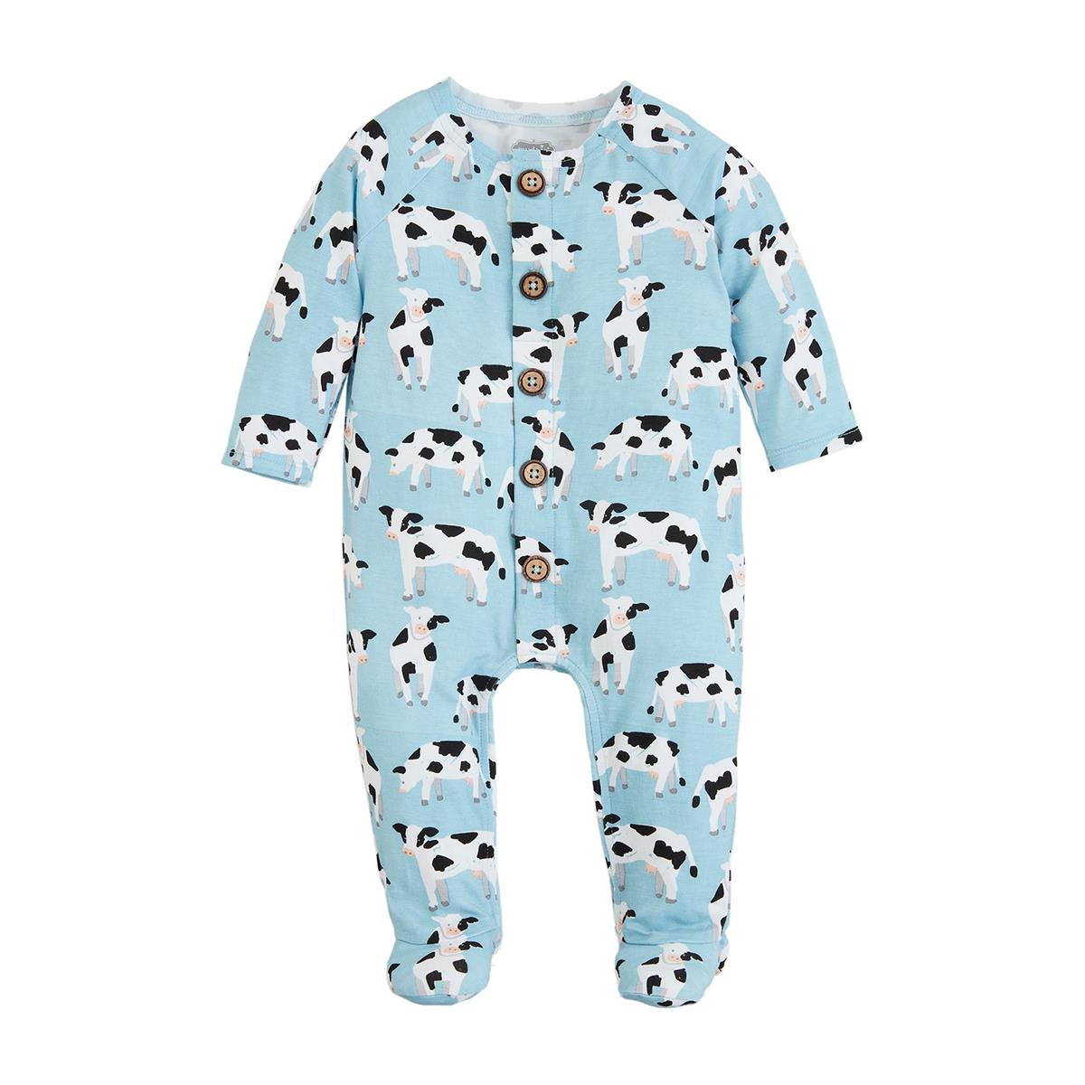 Blue Cow PJ Sleeper