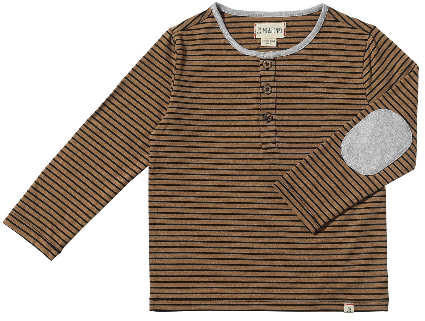 Brown Stripped Long Sleeve