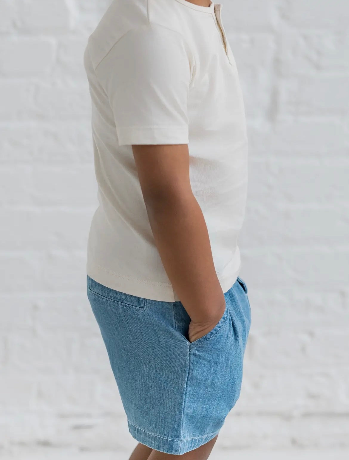 Luke Chambray Shorts