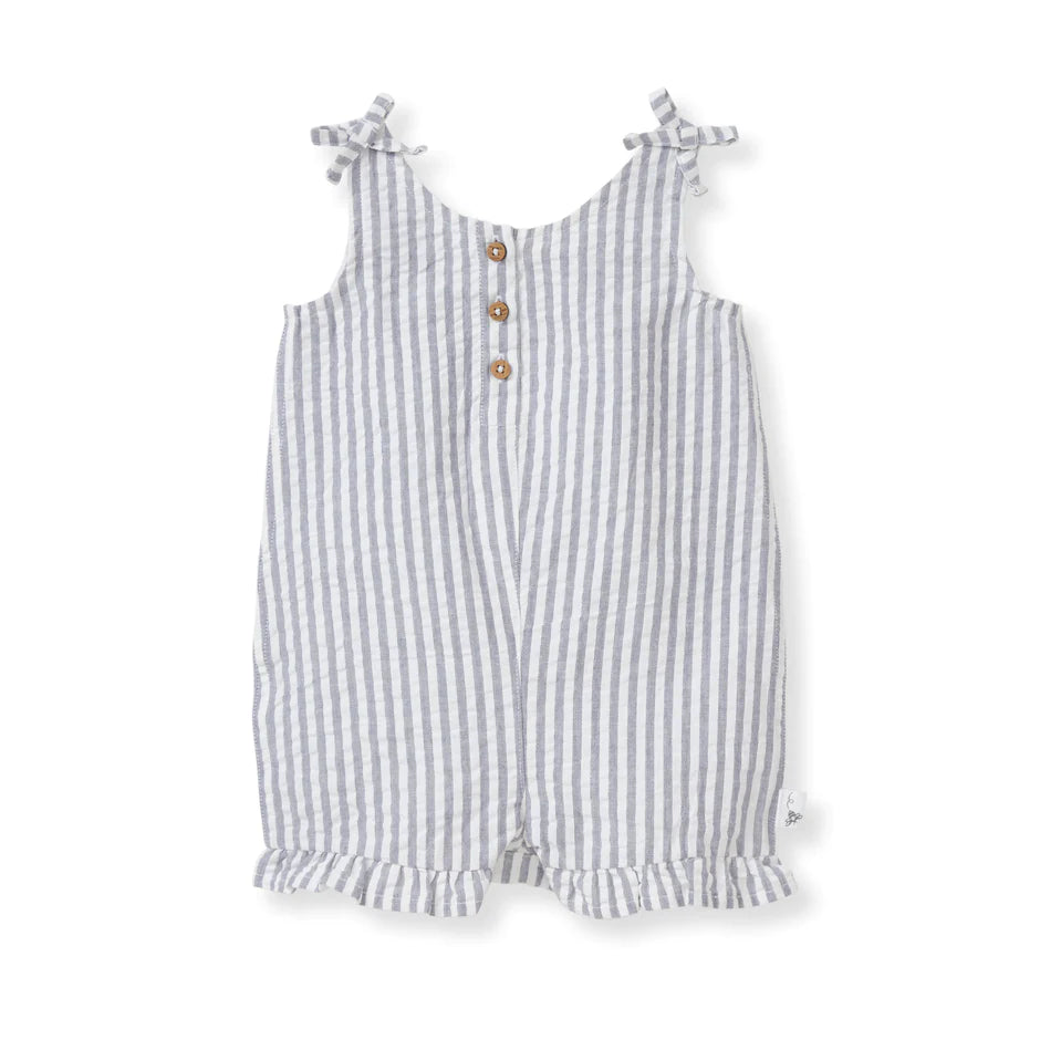 Seersucker Romper- Infant