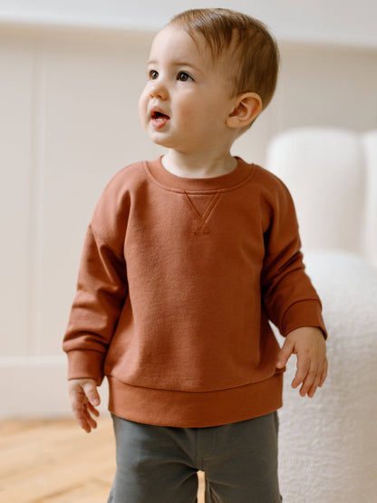 Quinn French Terry Pullover Sweatshirt