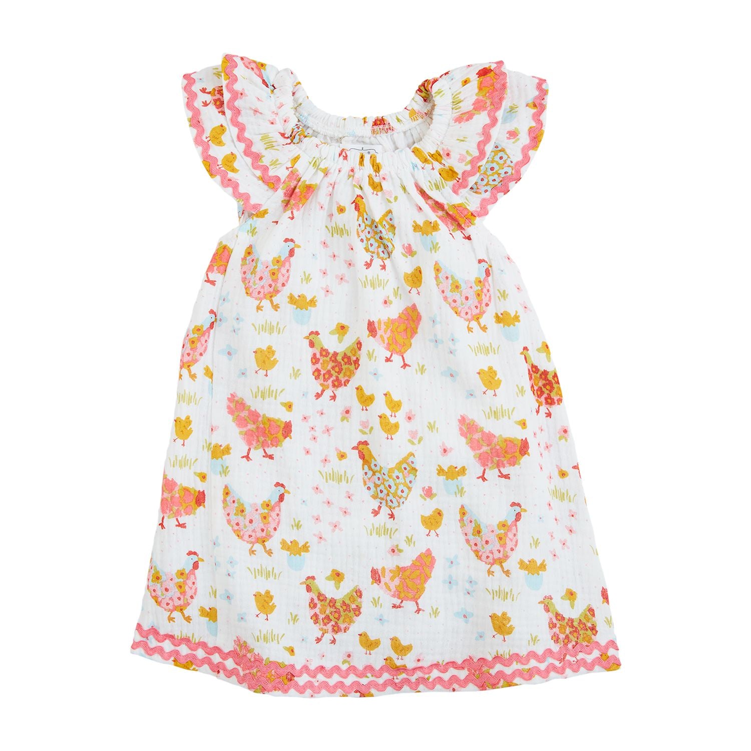 Flower Chicken Dress – Wild Haus Children's Boutique