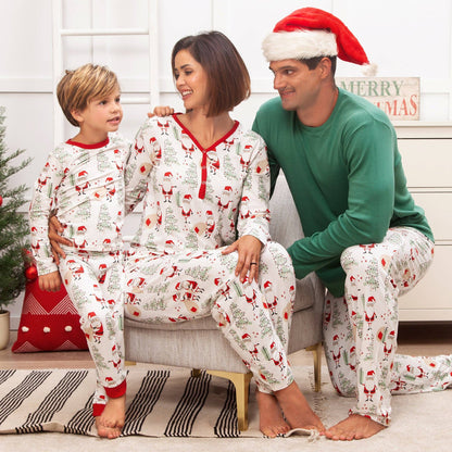 Christmas Santa Bamboo Pajama Set