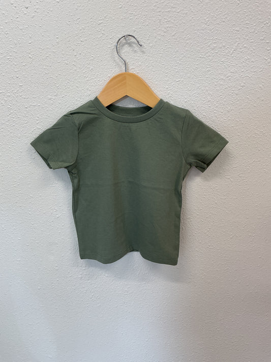 Green Classic Crew Neck T-Shirt