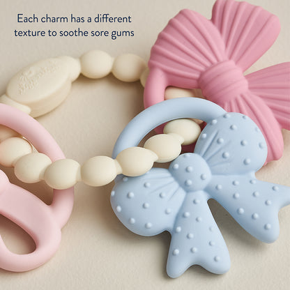 Itzy Ritzy Bitzy Trio Silicone Teether Bows