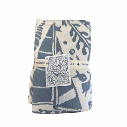 Blanket Nautical Summer Ocean Organic Cotton