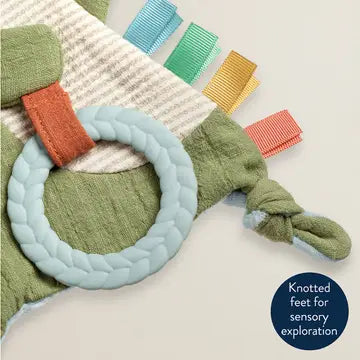 Dino Bitzy Crinkle Sensory Toy with Teether