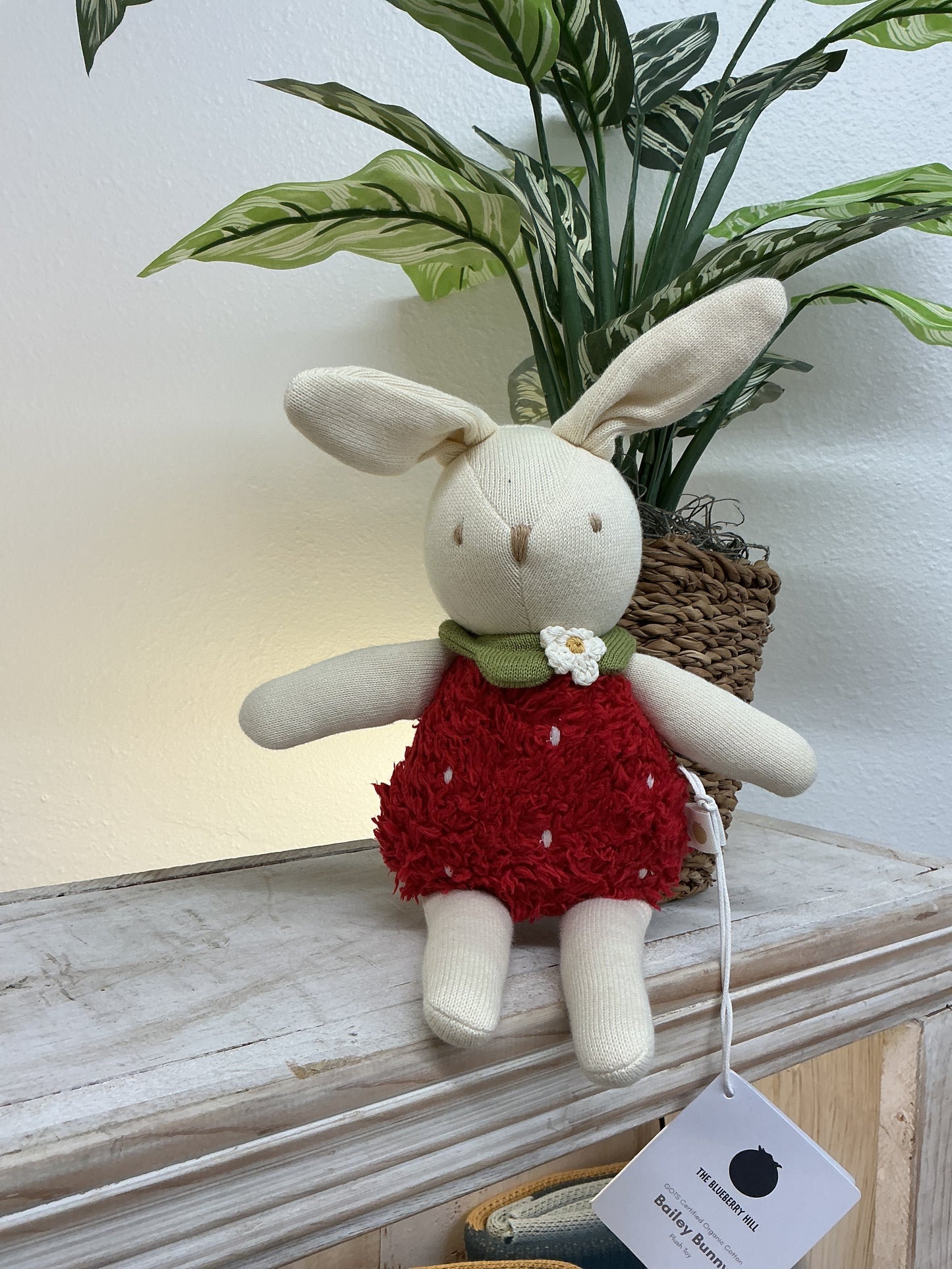 Plush Bunny Strawberry Baby Kids Toy Stuffed Animal Spring