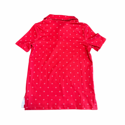 Red Pocket Polo