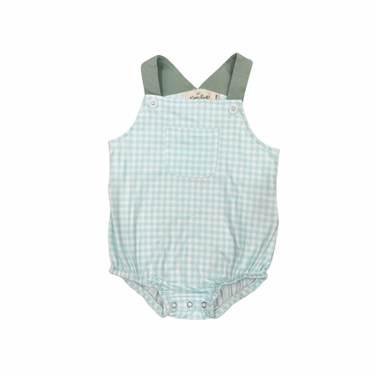 Gingham Days Pocket Bubble Romper