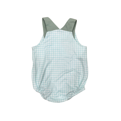 Gingham Days Pocket Bubble Romper