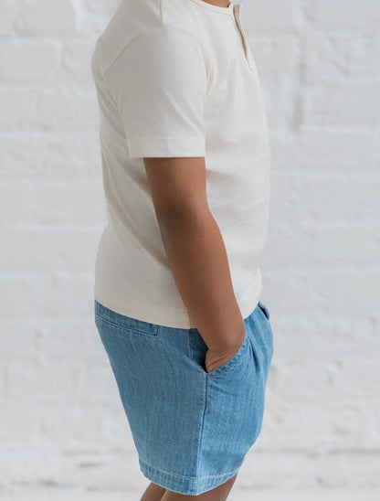 Luke Chambray Shorts