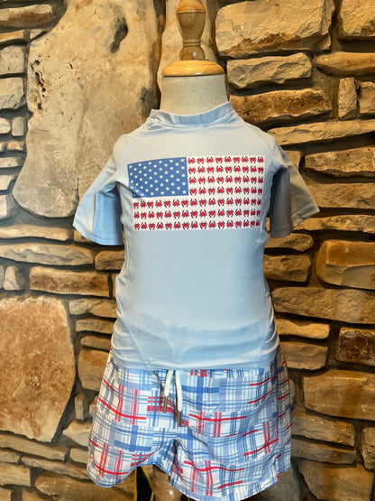 4th of July Swim Shorts