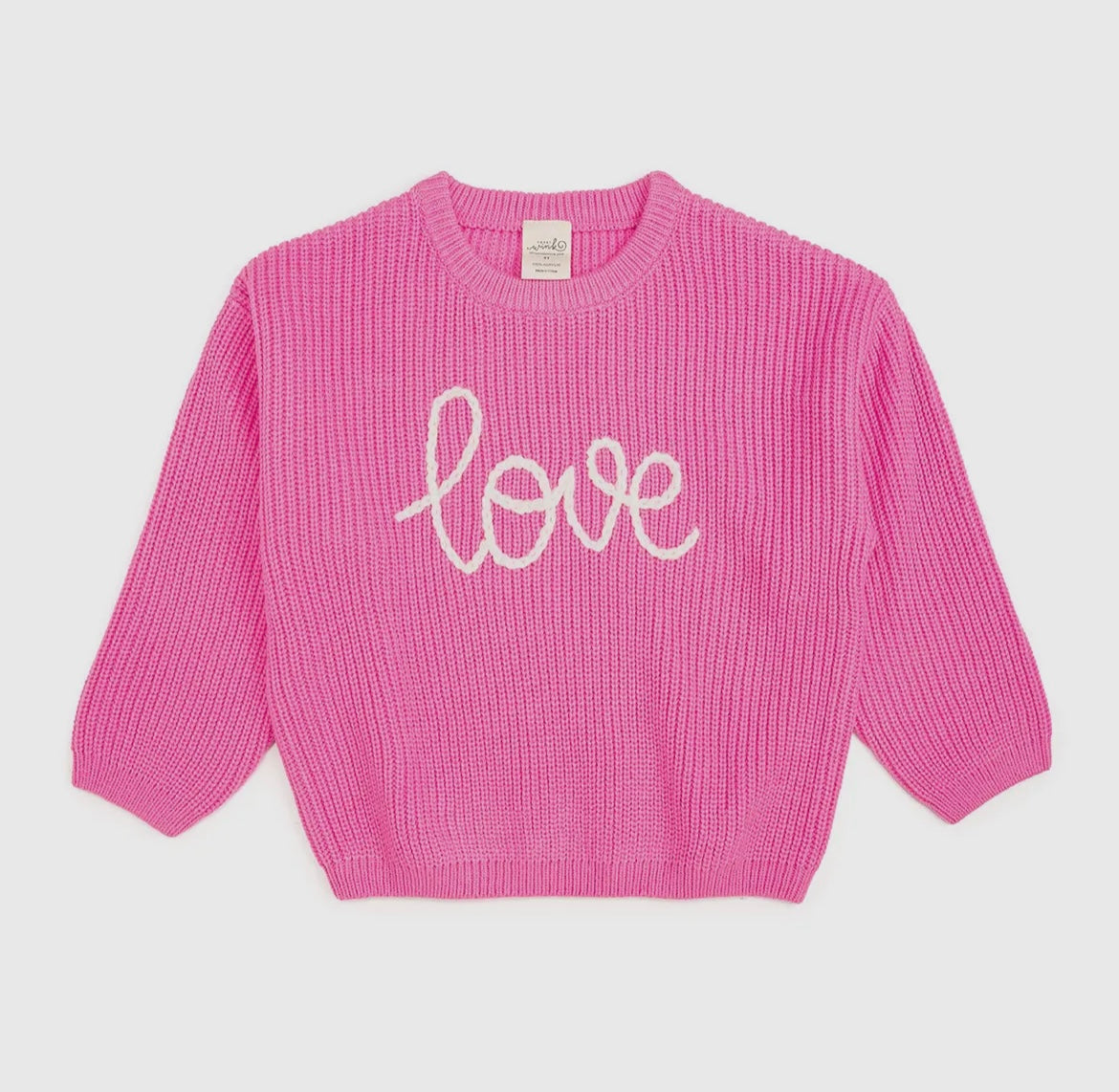 Pink Love Sweater