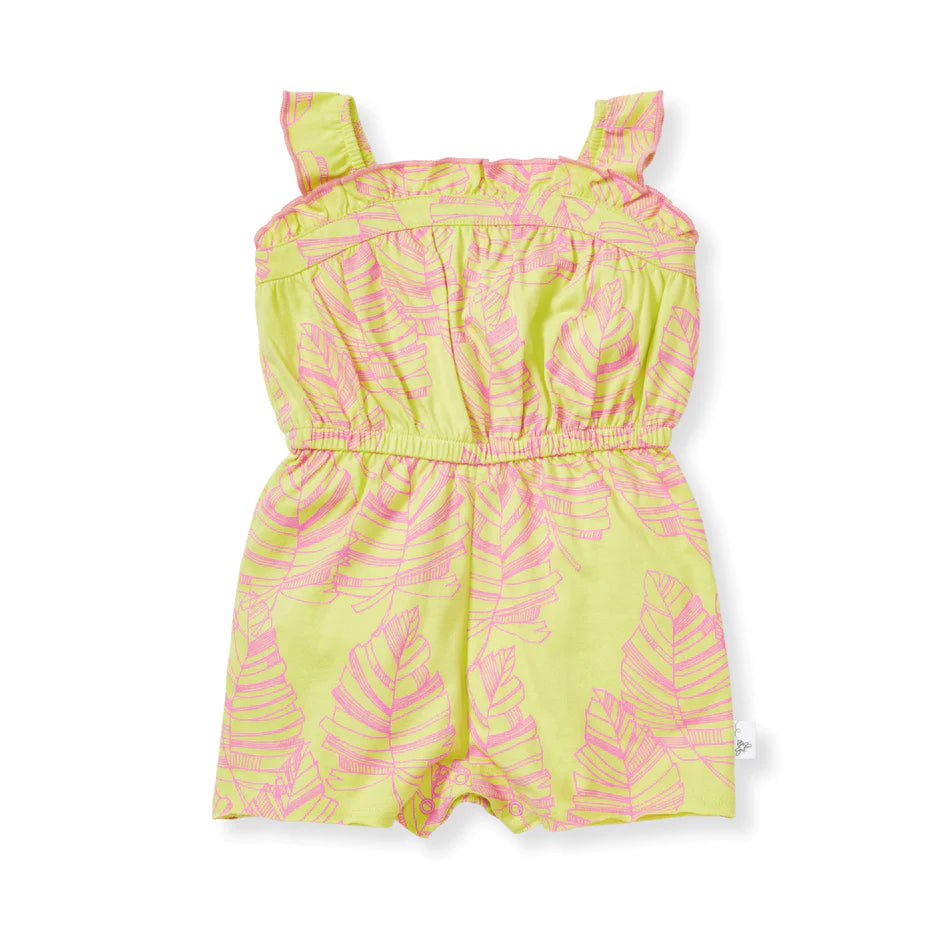 Pink Jungle Romper