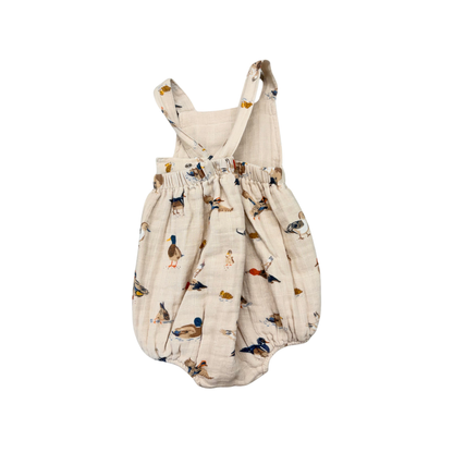 Ducks / Muslin Retro Sunsuit