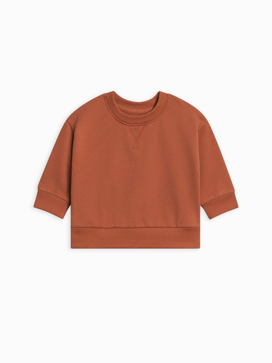 Quinn French Terry Pullover Sweatshirt