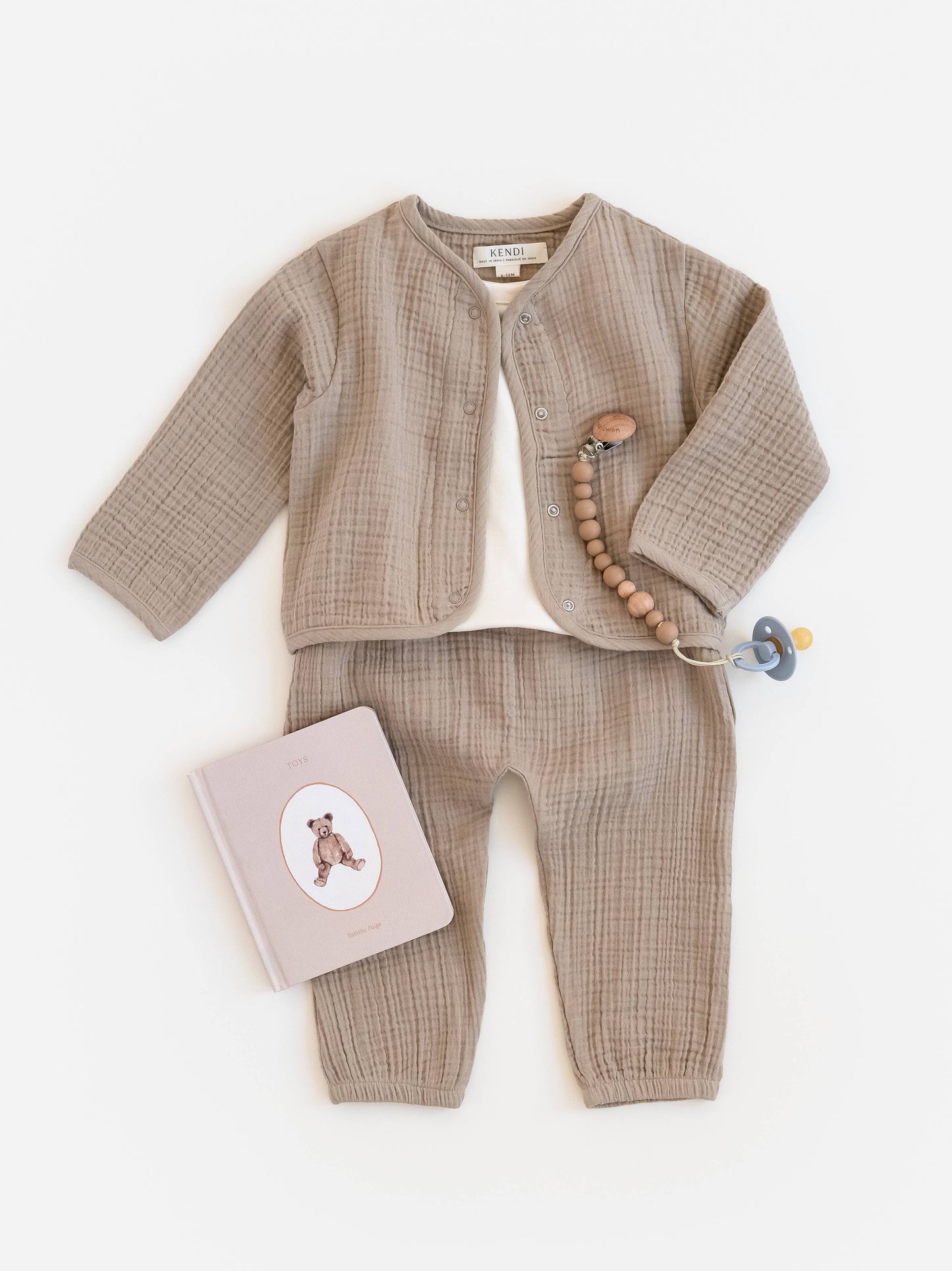 Marley Beige Muslin Jacket