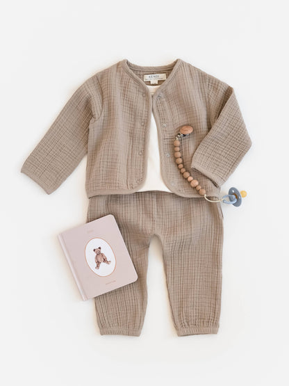 Marley Beige Muslin Jacket